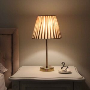 Accent Tafellamp met Stoffen Taps Toelopende Lampenkap Norham