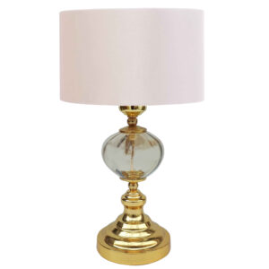 Accent Tafellamp met Stoffen Trommel Lampenkap Daian