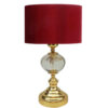 Accent Tafellamp met Stoffen Trommel Lampenkap Daian