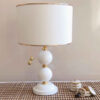 Accent Tafellamp met Stoffen Trommel Lampenkap Orb