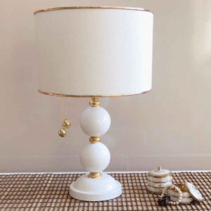 Accent Tafellamp met Stoffen Trommel Lampenkap Orb