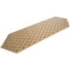Tafelloper van Leer & Fluweel – Bruine Elegantie