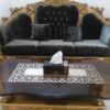Tafelloper van Chique Kunstleer – Beige Elegantie