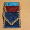 Fluwelen Reisgebedskleed – Navy Blauw Model Negin