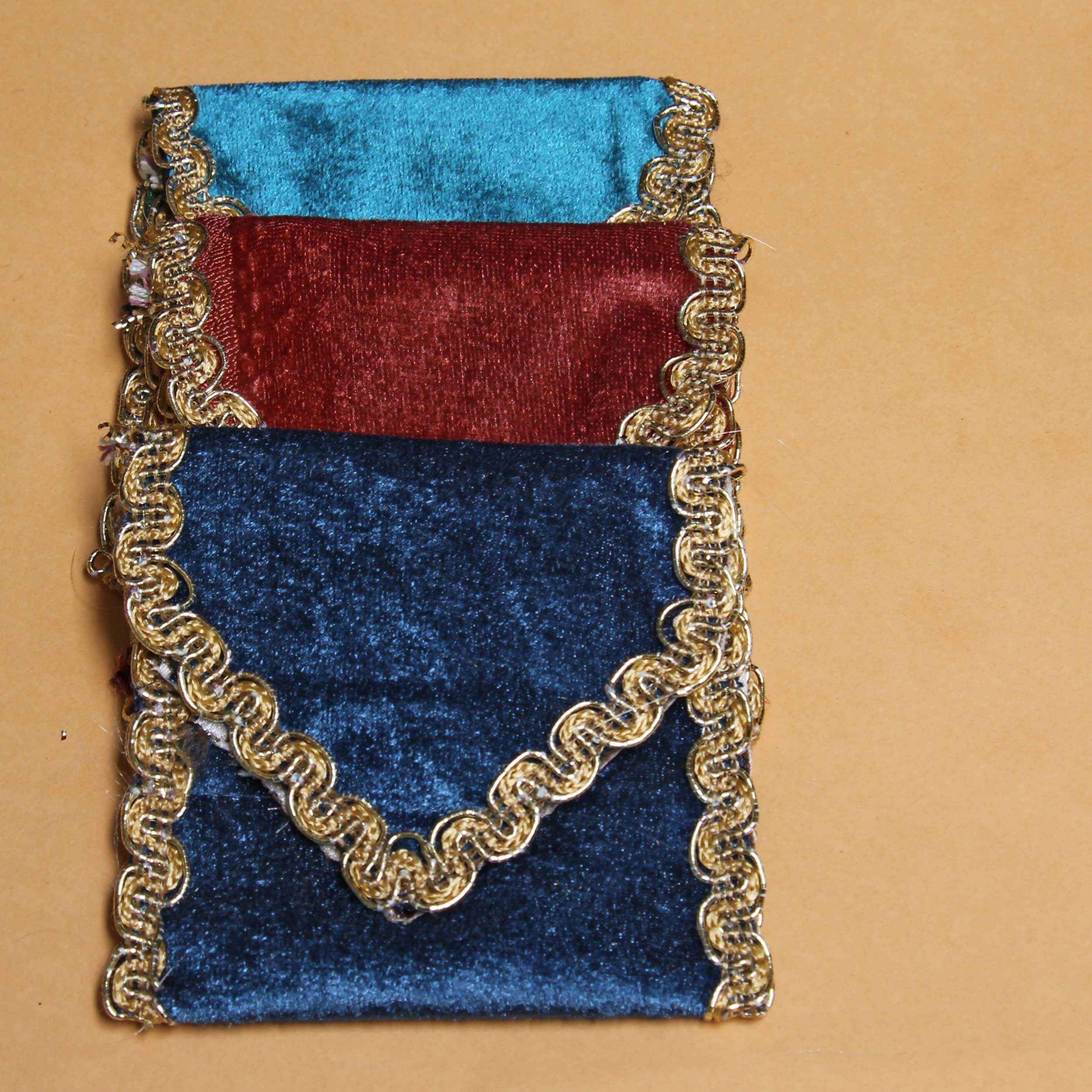 Fluwelen Reisgebedskleed – Navy Blauw Model Negin