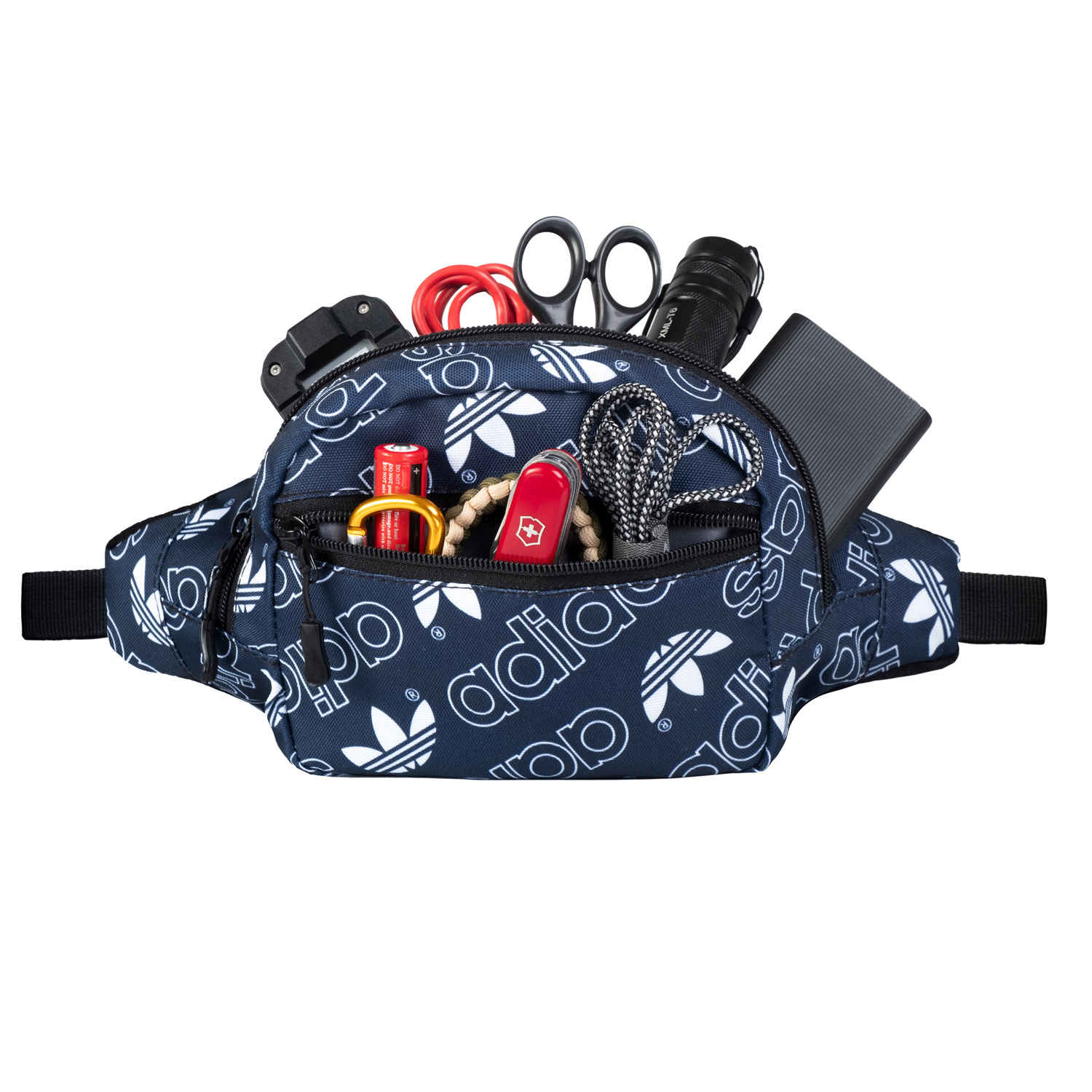 Adidas Canvas Heuptas Navy Blauw