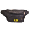 Caterpillar Canvas Heuptas met 4 Vakken – Betrouwbaar Zwart