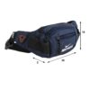 Canvas Heuptas met 5 Vakken – Navy Blauw