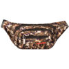 Camouflage Canvas Heuptas met 3 Vakken – Groen