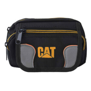 Caterpillar Canvas Heuptas met 3 Vakken & Verstelbare Riem