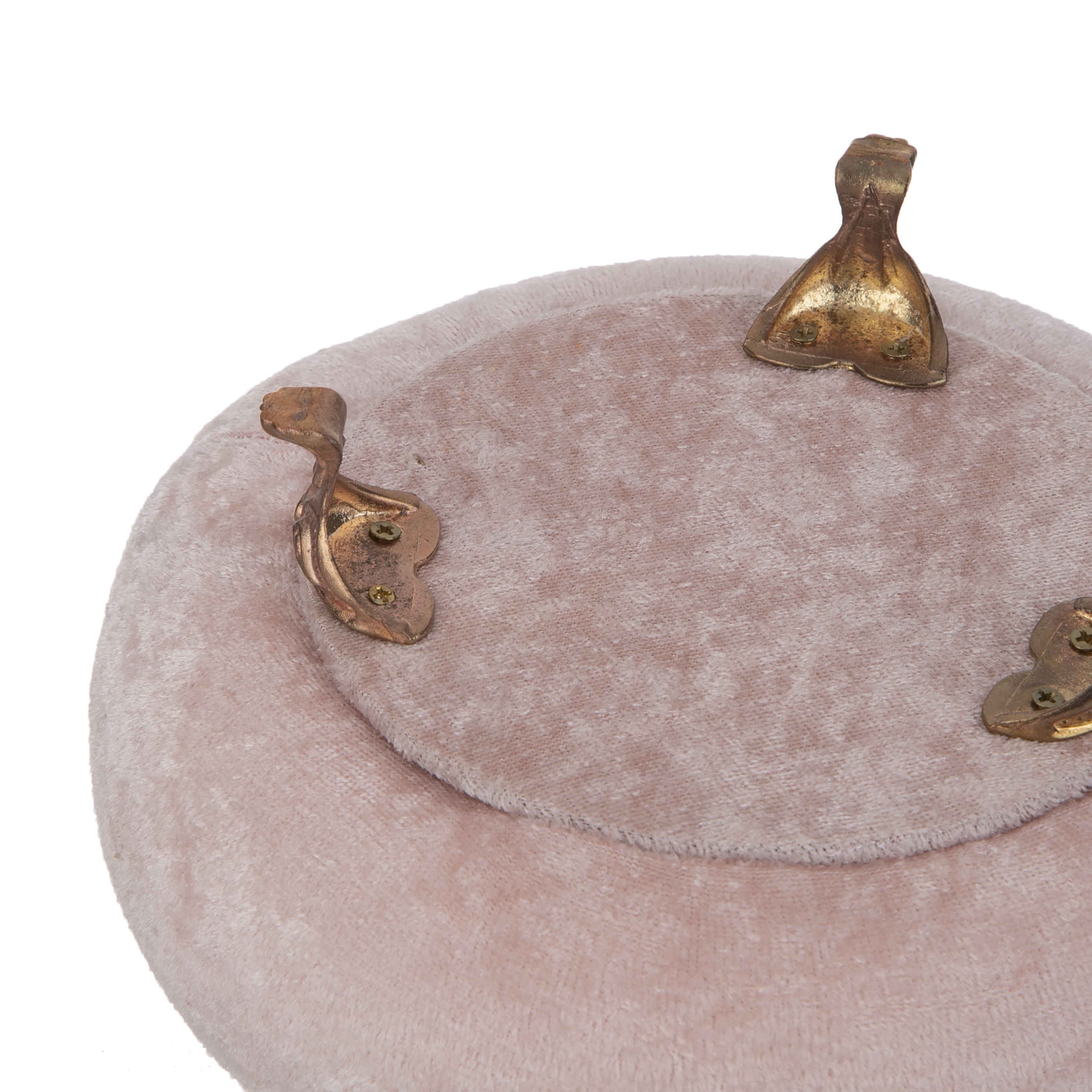 Fluwelen Sieradendoos met Bloemhandvat Model Chic