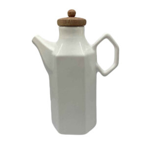 Witte Keramische Olie Dispenser – Vaatwasserbestendig