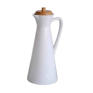 Witte Keramische Olie Dispenser – 800 ml Capaciteit