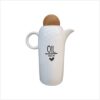 Witte Keramische Olie Dispenser – Decoratief Model