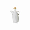 Witte Keramische Olie Dispenser – Met Deksel