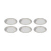 Witte Melamine Bordenset – Onbreekbaar (Set van 6)