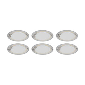 Witte Melamine Bordenset – Onbreekbaar (Set van 6)