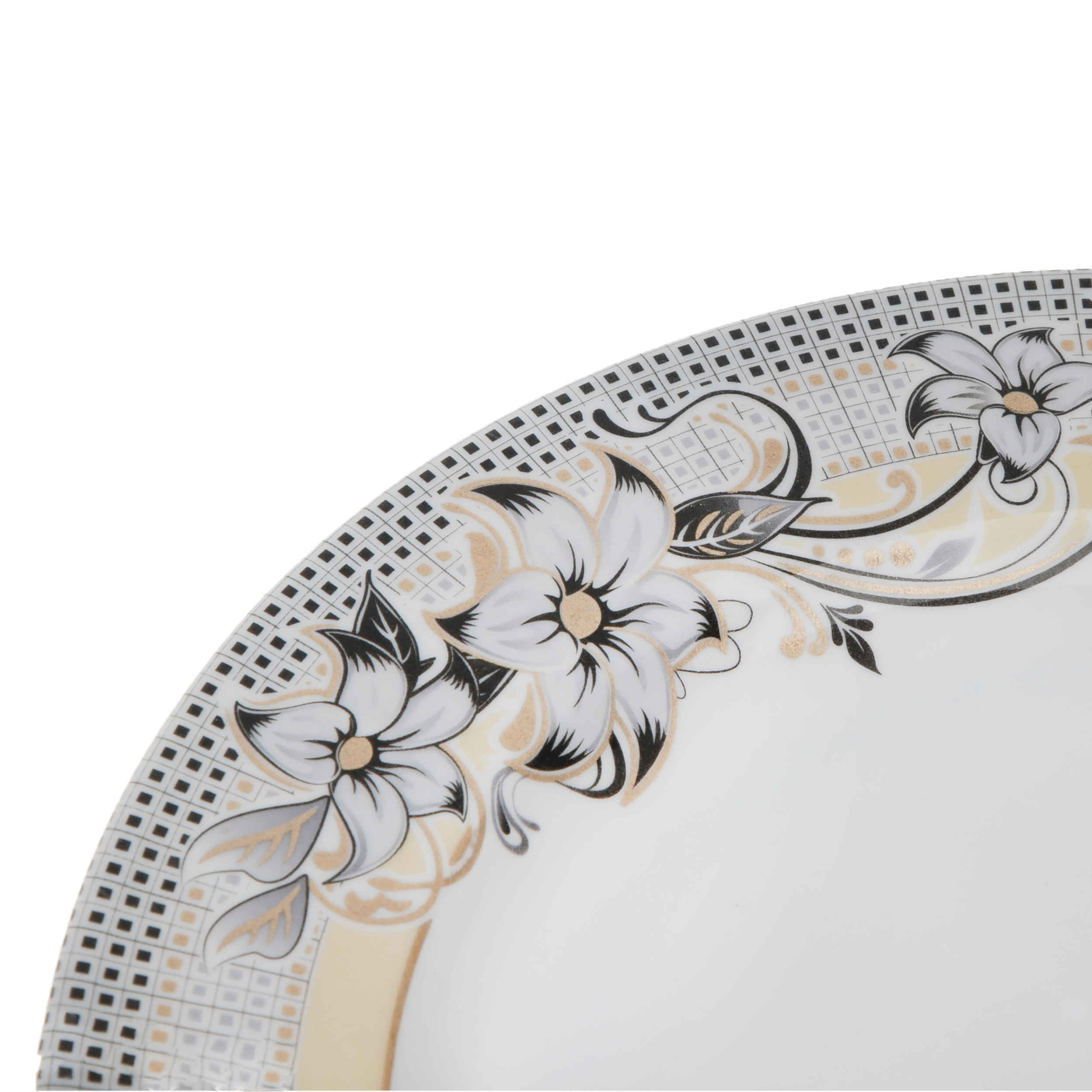 Witte Melamine Bordenset – Onbreekbaar (Set van 6)