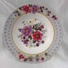 Witte Melamine Bordenset – Bloemmotief Magnetronbestendig