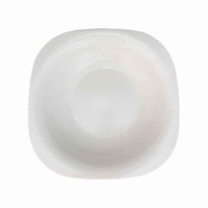 Witte Melamine Bordenset – Vierkante Vorm (Set van 6)