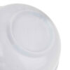 Witte Melamine Kommenset – Model Hani Bloem (Set van 6)