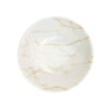 Witte Melamine Kommenset – Model Hani Marmer (Set van 6)