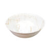 Witte Melamine Kommenset – Model Hani Marmer (Set van 6)