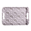 Wit melamine dienblad - Met hartmotief en handgreep