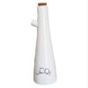 Witte Porseleinen Olie Dispenser – Rond Model