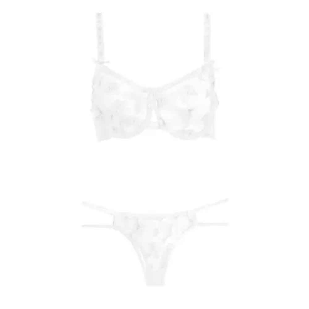 Luxe Lingerieset – Roze Vlinderontwerp