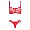 Luxe Lingerieset – Roze Vlinderontwerp