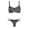 Luxe Lingerieset – Roze Vlinderontwerp