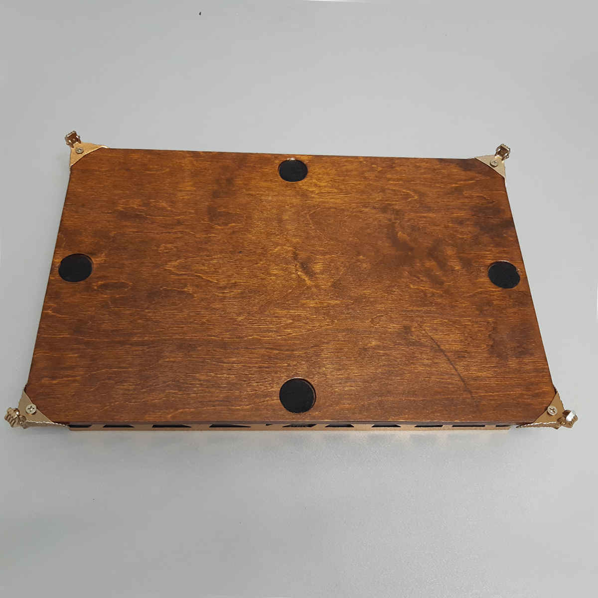 Minimalistisch rechthoekig houten dienblad met frame – Model Asa