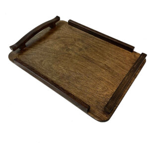 Houten Serveerblad Rima – Met Handvat & Basis