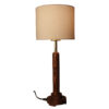 Accent Houten Tafellamp met Katoenen Kap Alvand