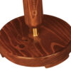Accent Houten Tafellamp met Fluwelen Kap Sana