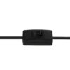 Accent Houten Tafellamp met Stoffen Trommelkap