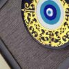 Ingelijste Perzische Intarsia Kalligrafie Houtkunst – Boze Oog