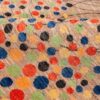 Ambachtelijk handgeknoopt Perzisch Gabbeh tapijt - Abstract bloemenontwerp, Crème, Wol