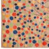 Ambachtelijk handgeknoopt Perzisch Gabbeh tapijt - Abstract bloemenontwerp, Crème, Wol