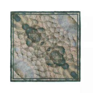Mini Print Sjaal voor Dames – Jamé Moskee Reflectie
