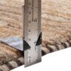 Authentiek handgeknoopt Perzisch minimalistisch Gabbeh tapijt - Effen, Crème, Wol