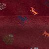 Authentiek handgeknoopt Perzisch minimalistisch Gabbeh tapijt met dierenmotieven - Rood, Wol