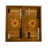 Backgammon & Schaakbord Handgemaakt van Walnoothout