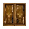 Backgammon & Schaakbord Handgemaakt van Walnoothout Hashtpar