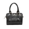 Lederen Bauletto Tas – Slangenhuid Patroon