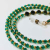 Gekralen Brillenketting – Handgemaakt Groen