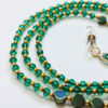 Gekralen Brillenketting – Handgemaakt Groen