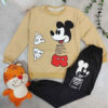 Jongens Sweatshirt & Broek Set met Mickey Mouse Ontwerp