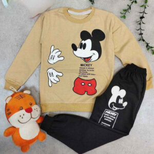 Jongens Sweatshirt & Broek Set met Mickey Mouse Ontwerp